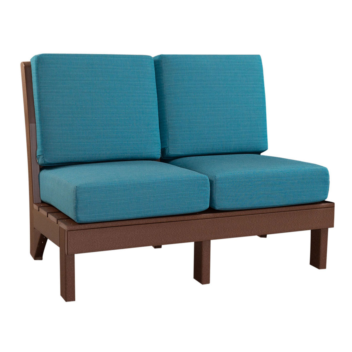 Finch Amish Poly Van Buren Deep Seating Center Love Seat