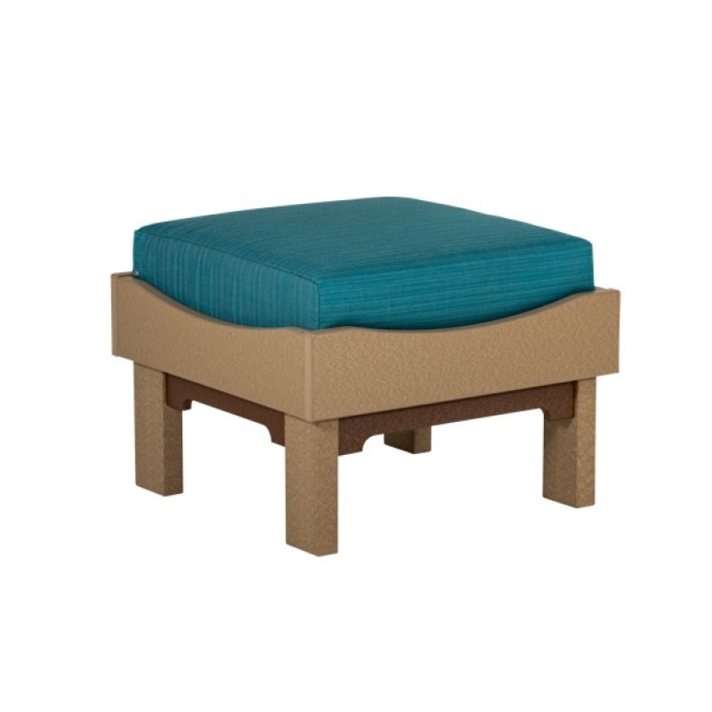 Finch Amish Poly Van Buren Deep Seating Ottoman