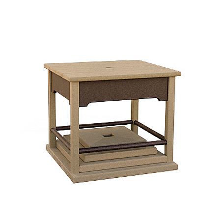 Finch Amish Poly 6 pc Van Buren Fire Pit Set