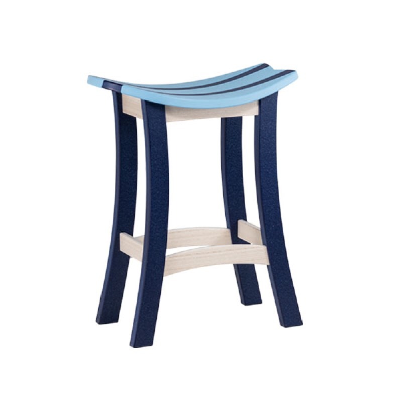 Finch Amish Poly Wave Surfboard Bar Stool