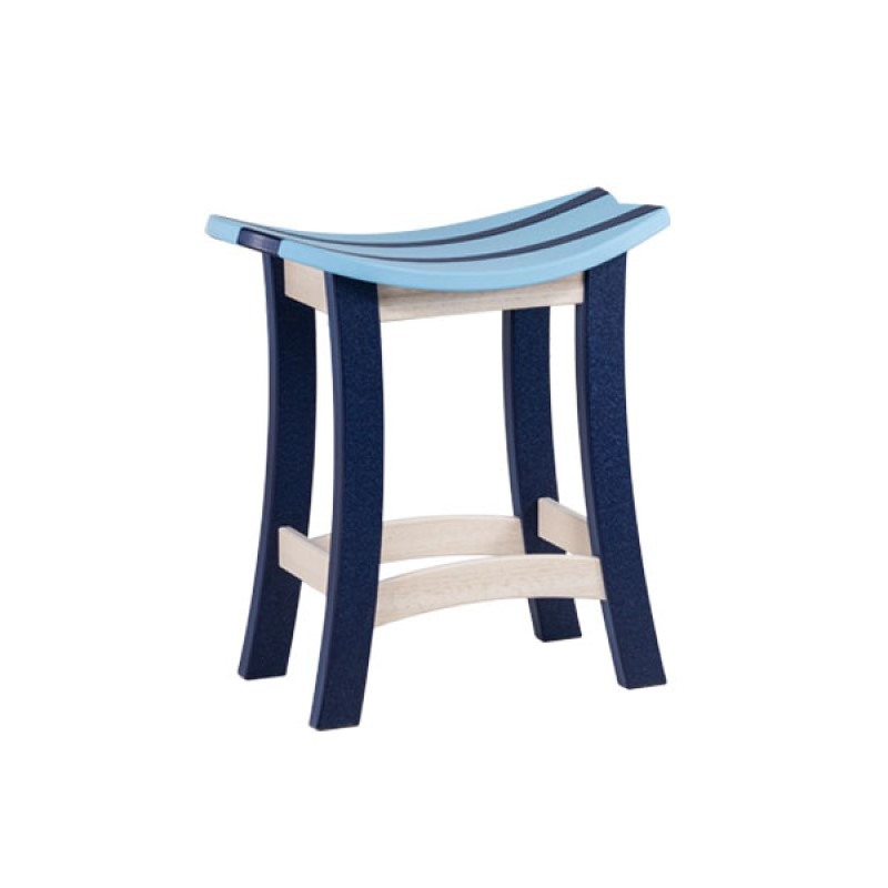 Finch Amish Poly Wave Surfboard Counter Stool