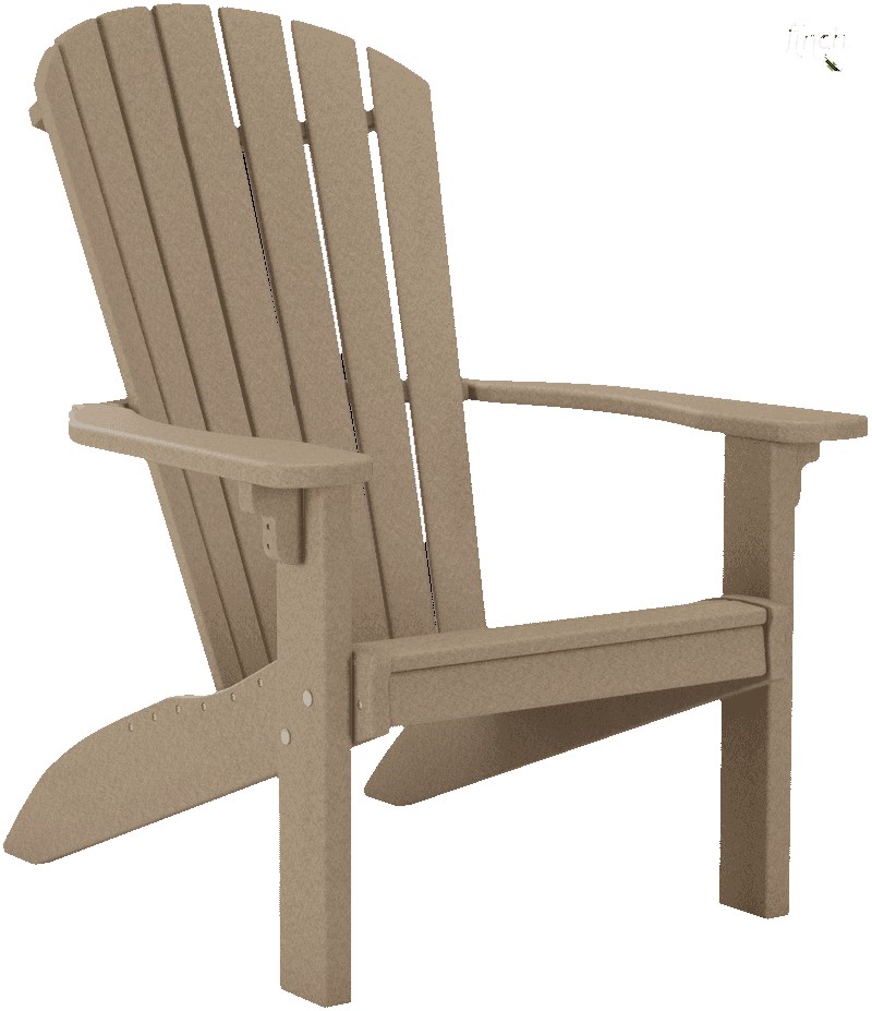 Finch Amish Poly SeaAira Adirondack Chair