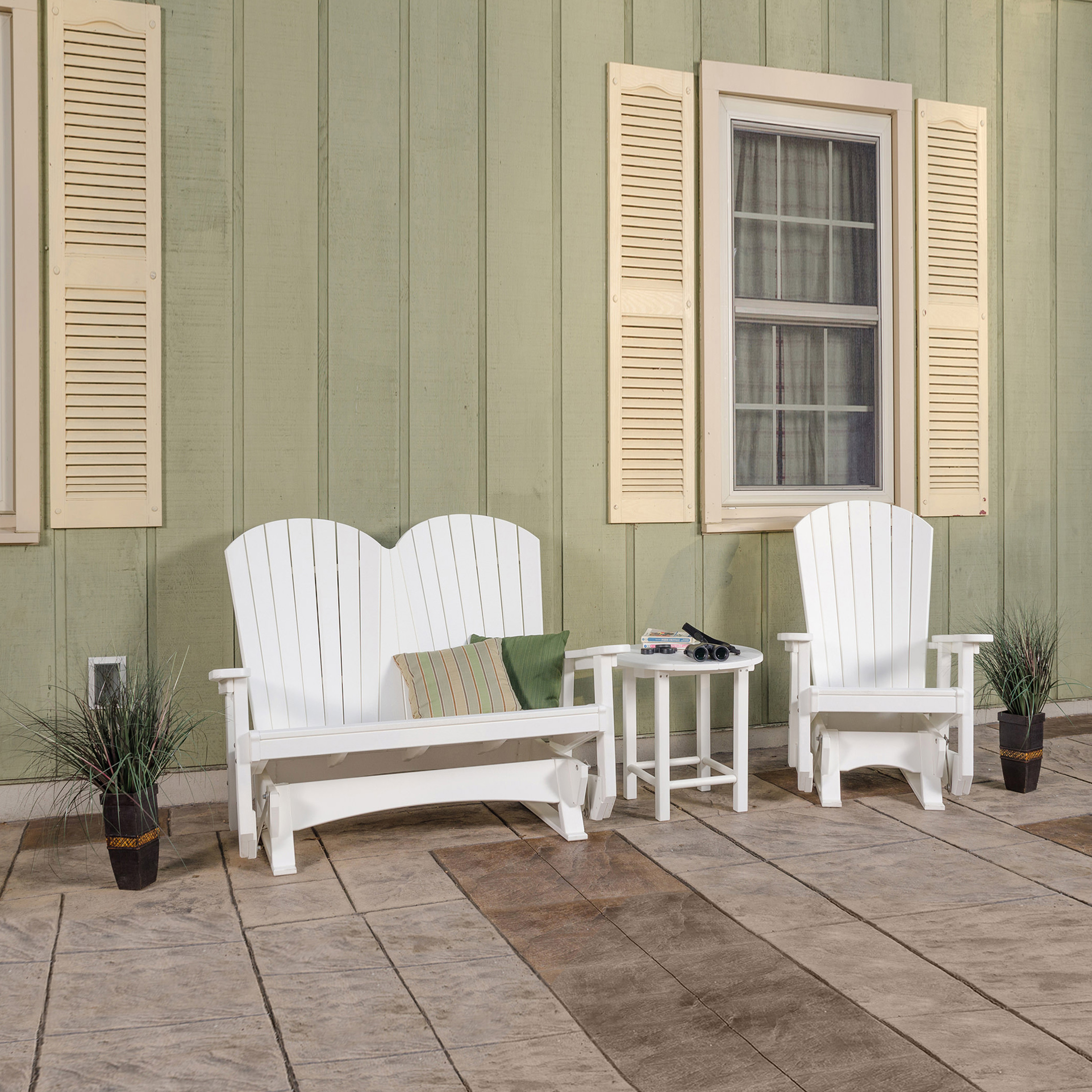 Finch Amish Poly SeaAira Side Table