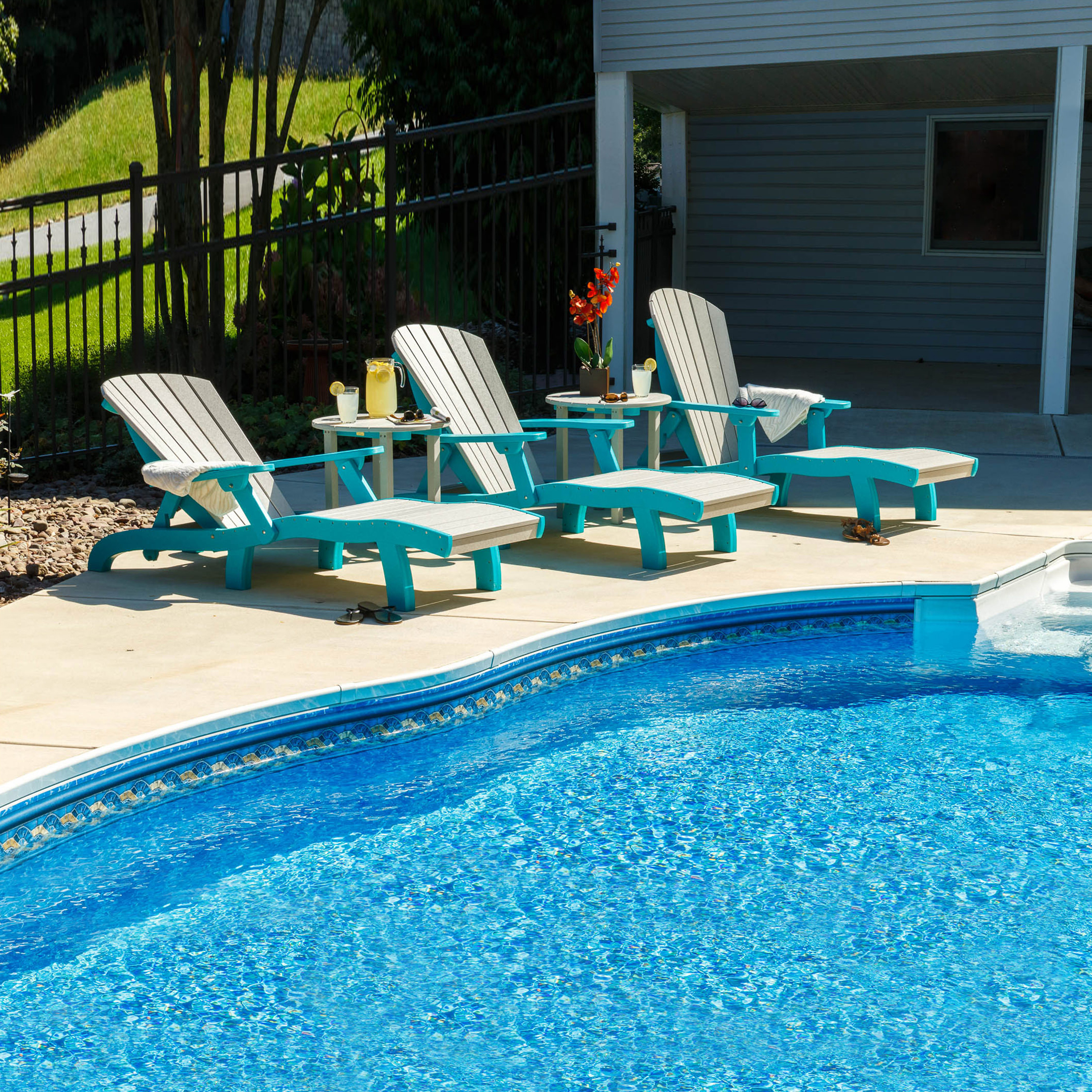 Chaise lounges sold separately