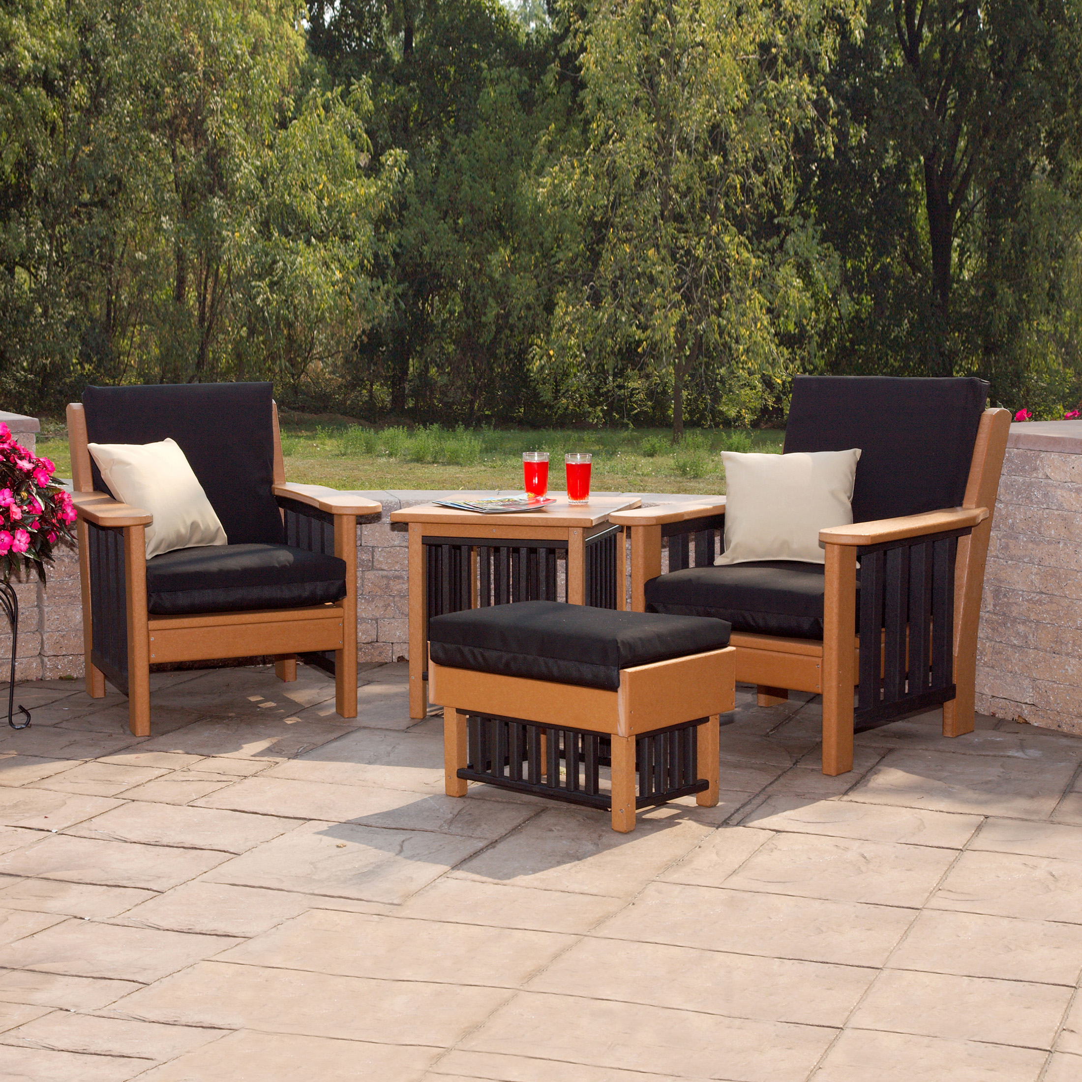 Finch Amish Poly Mission Side Table