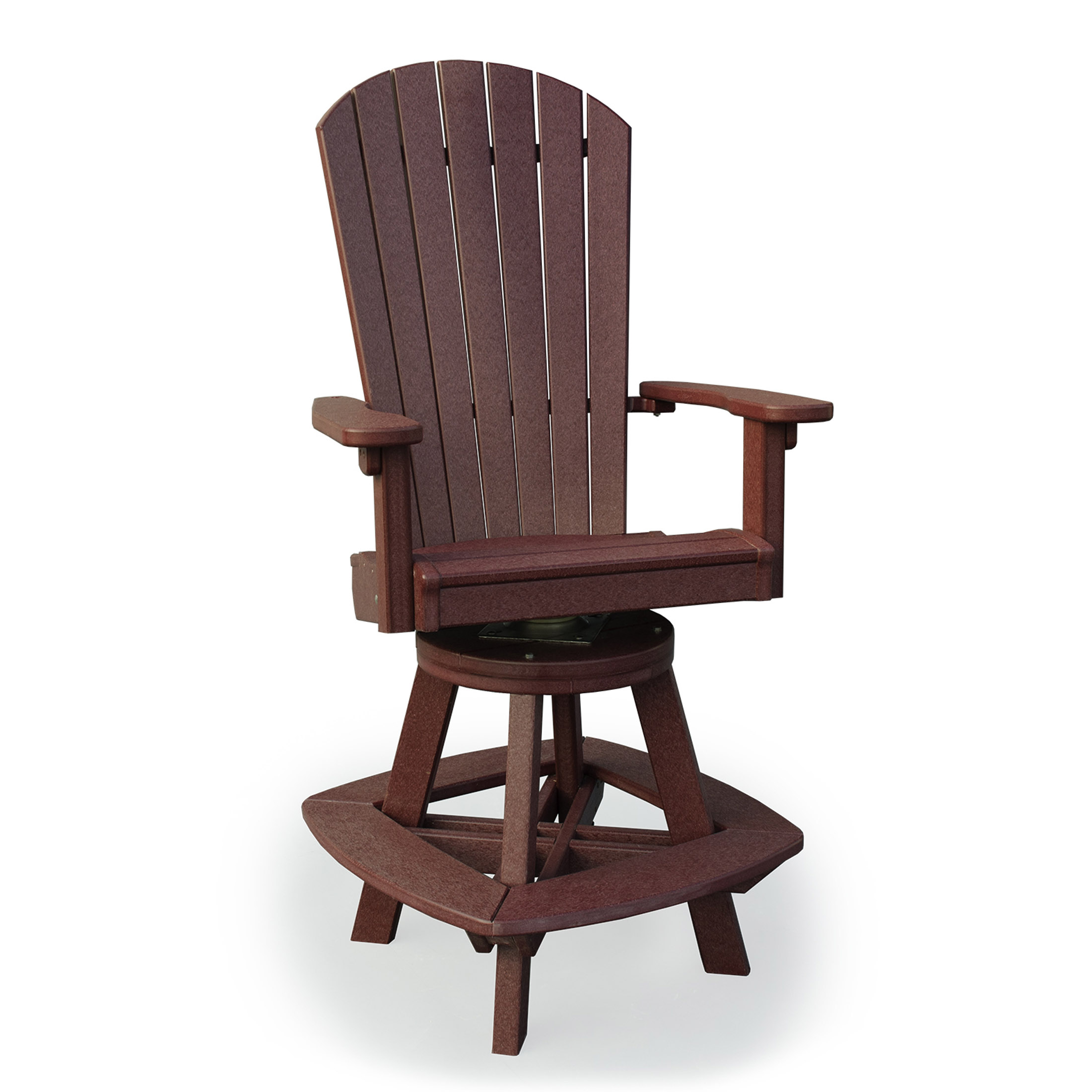 Finch Amish Poly Great Bay Swivel Bar Chair