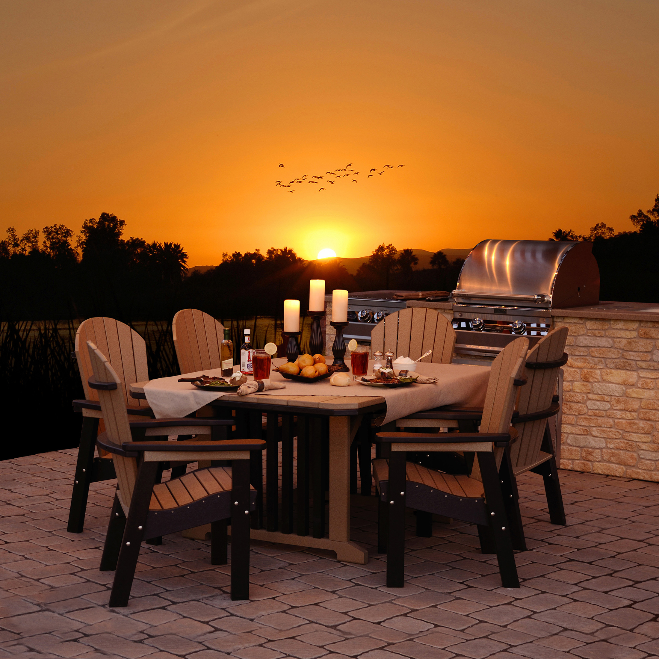 Finch Amish Poly Great Bay Dining Chair