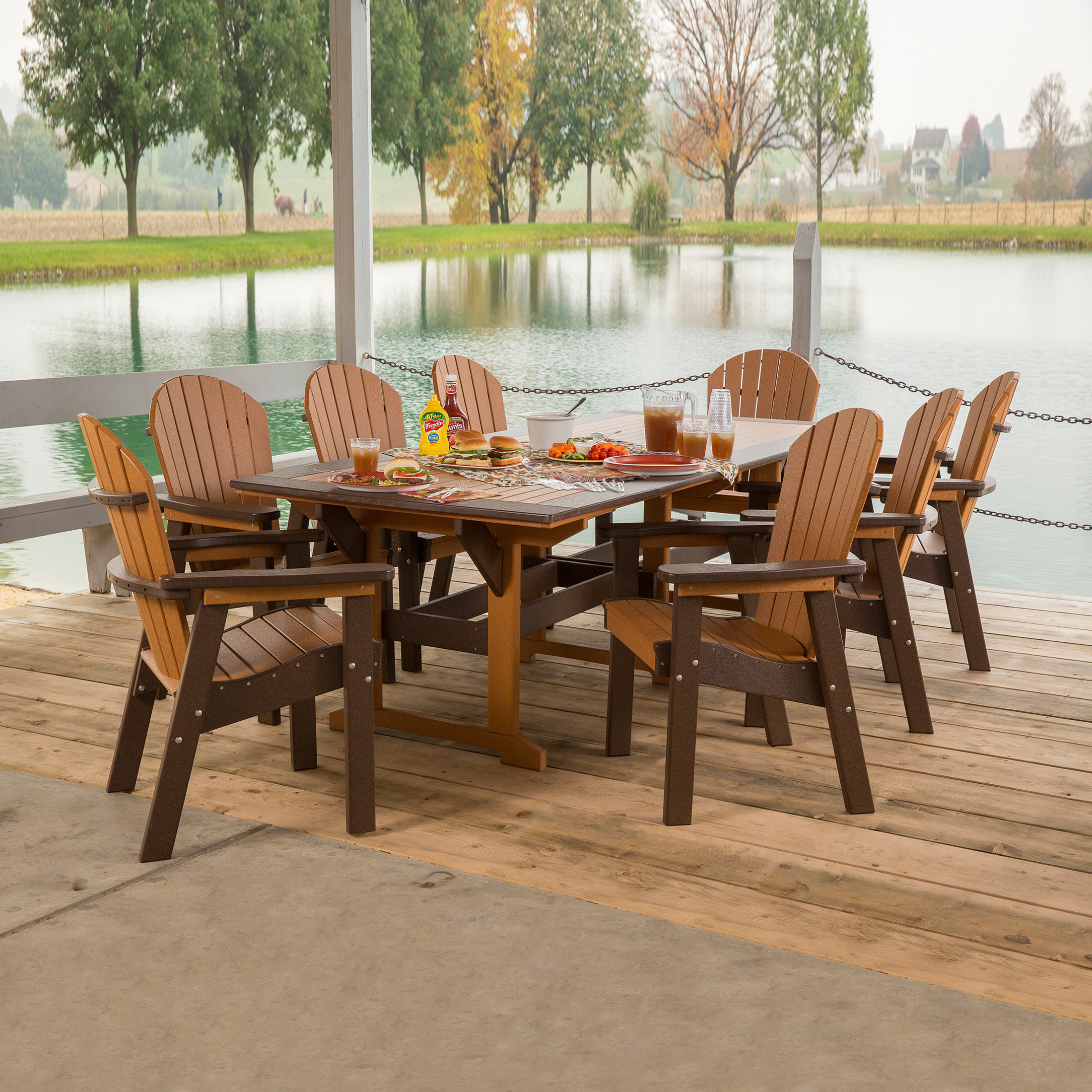 Finch Amish Poly Great Bay Dining Chair