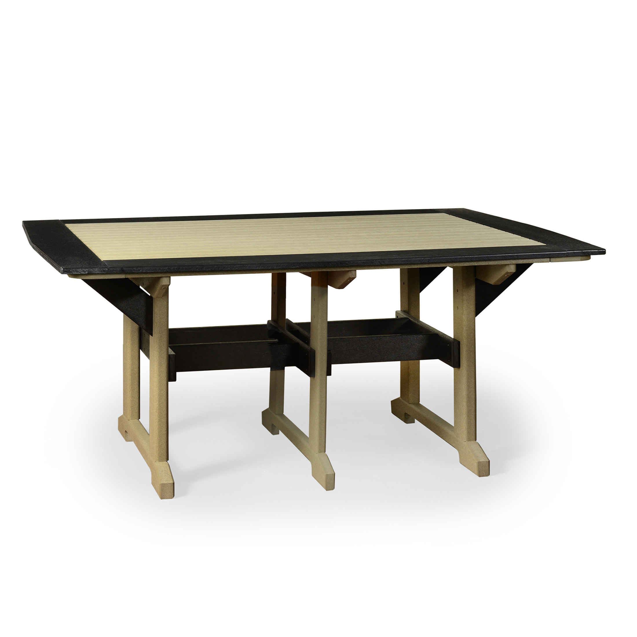 Finch Amish Poly 42 in x 72 in Great Bay Dining Table