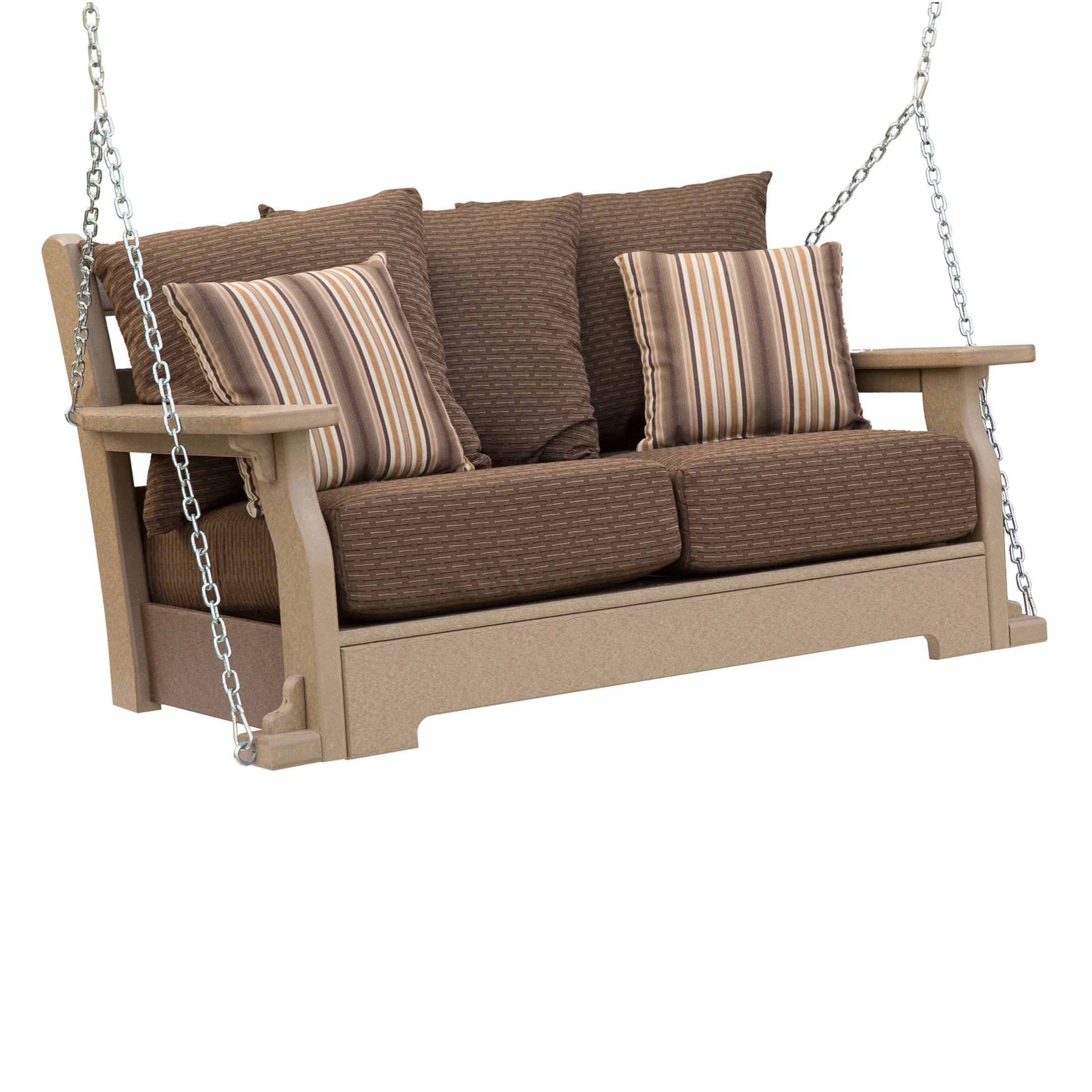 Finch Amish Poly Van Buren Deep Seating Swing