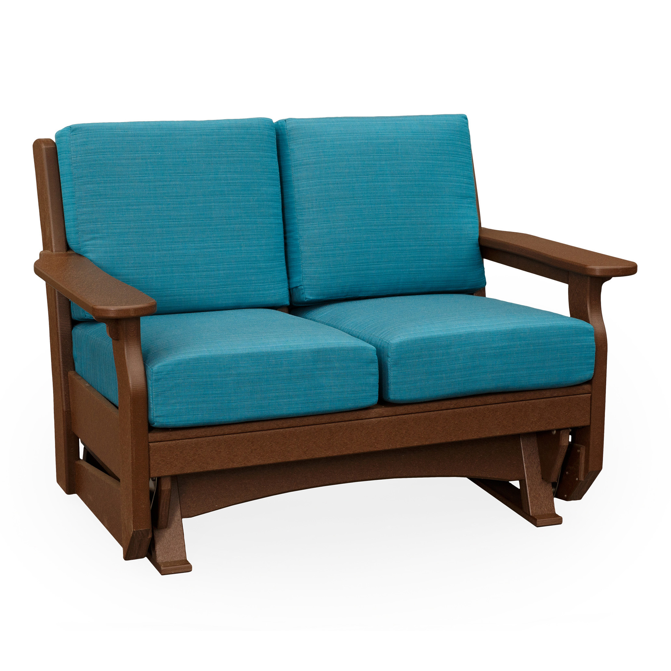 Finch Amish Poly Van Buren Deep Seating Double Glider